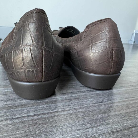 SAS Hope Slip On Loafer - Bronze Croc Size 10 M $145 - Picture 6 of 9